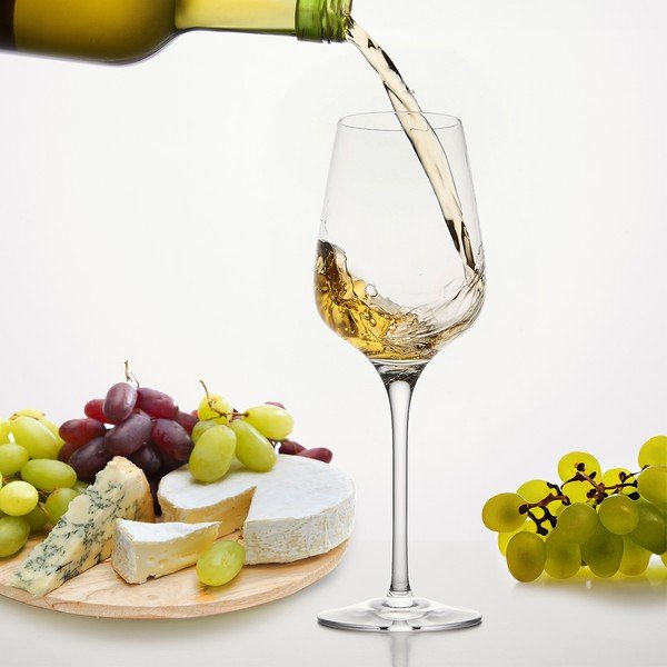 Skleničky na víno v sadě 6 ks 450 ml Sandra – Orion-image-1