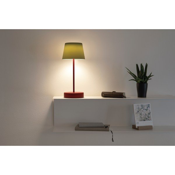 Červeno-zelená LED stmívatelná stolní lampa (výška 33,5 cm) Oscar – Remember-image-2