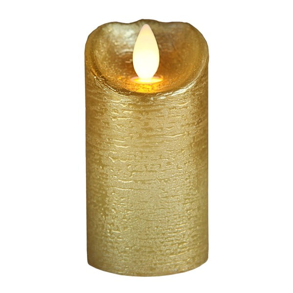 Svítící LED svíčka ve zlaté barvě Best Season Glow Flame