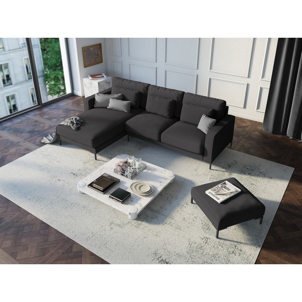 Tmavě šedá podnožka Interieurs 86 Seine-image-1