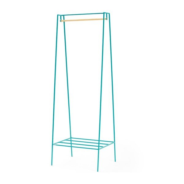 Tyrkysový věšák &New Rail