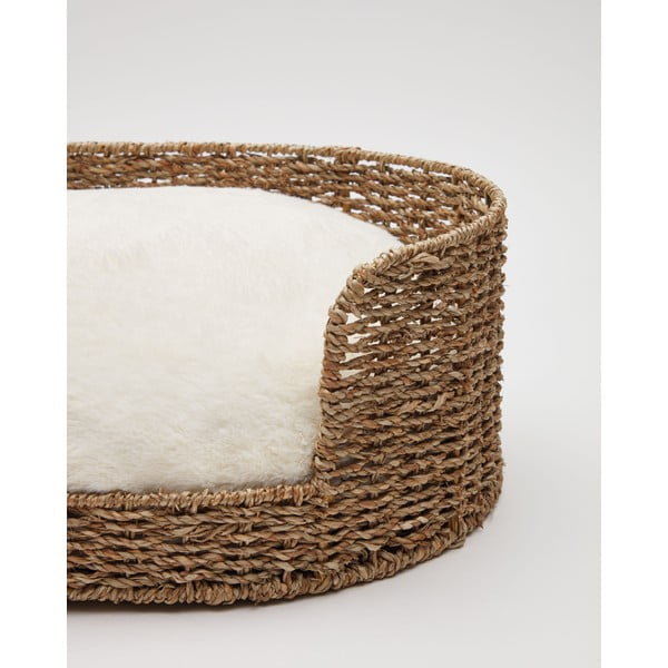 Bílý pelíšek pro domácího mazlíčka 40x60 cm Codie – Kave Home-image-3