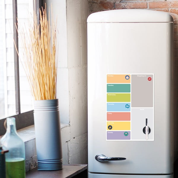 Magnetická tabule 30x42 cm Week Planner – Balvi-image-1