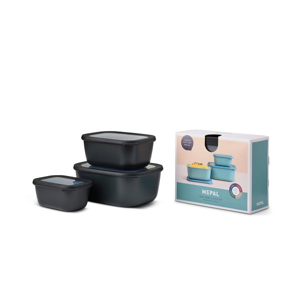 Potravinové krabičky v sadě 3 ks Cirqula – Mepal-image-2