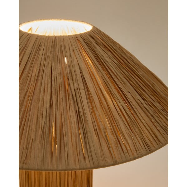 Stolní lampa v přírodní barvě (výška 41 cm) Samse – Kave Home-image-4