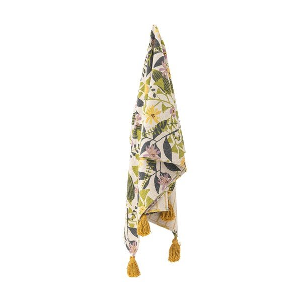 Deka z recyklované bavlny 130x160 cm Camelie – Bloomingville-image-3