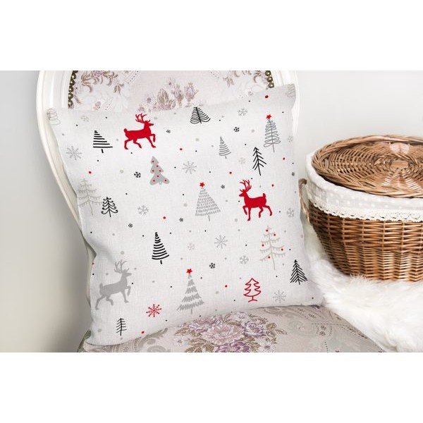 Povlak na polštář s vánočním motivem 43x43 cm Merry Christmas – Mila Home-image-1