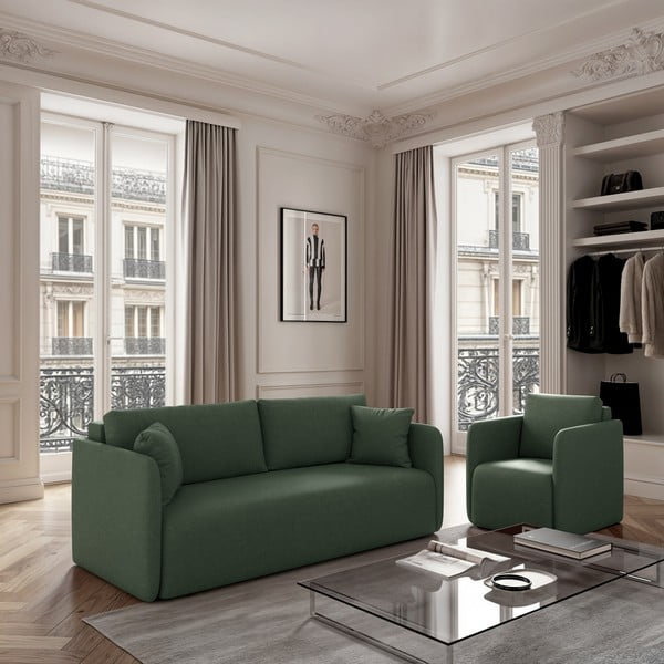 Zelené křeslo Chaum – Rodier-image-1