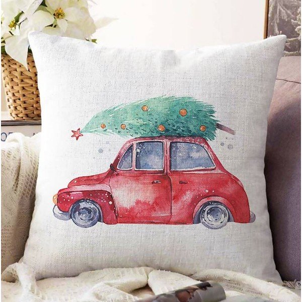 Povlak na polštář s vánočním motivem 43x43 cm Merry Christmas – Mila Home-image-1