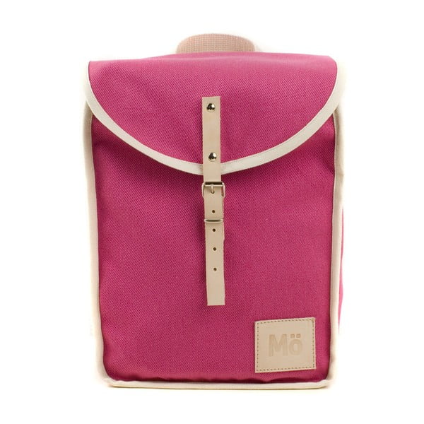 Růžový batoh s béžovým detailem  Mödernaked Pink Heap
