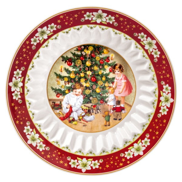 Porcelánová miska s vánočním motivem Villeroy & Boch, ø 16,8 cm