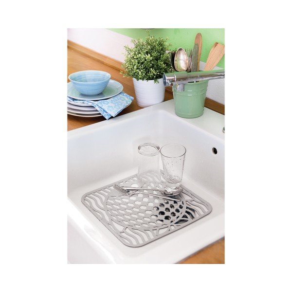 Šedá podložka do dřezu Snips Fish-image-2