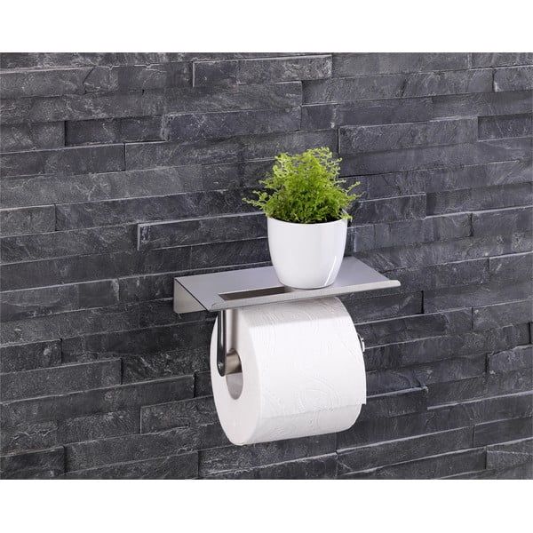 Samodržící držák na toaletní papír z nerezové oceli - Maximex-image-4