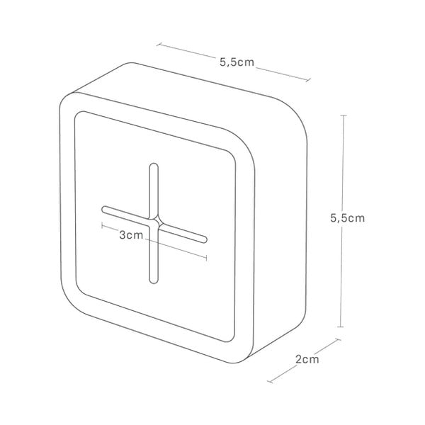 Bílý samodržící plastový držák na kuchyňské utěrky Film Hook – YAMAZAKI-image-4