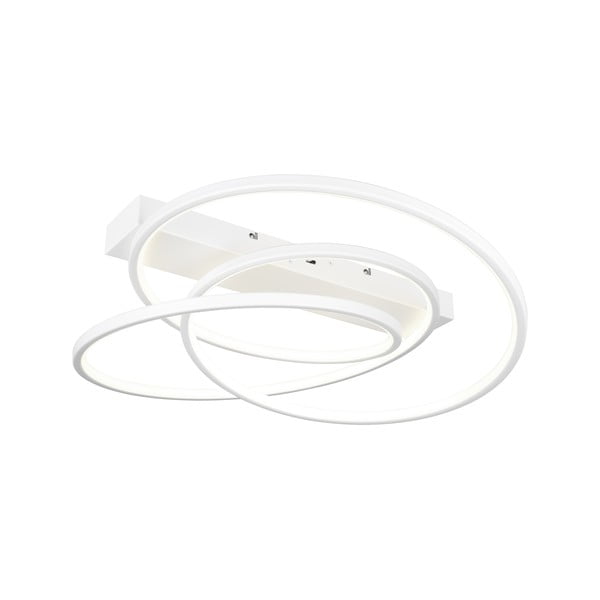 Bílé LED stmívatelné stropní svítidlo 49x64 cm Darvin – Trio-image-2