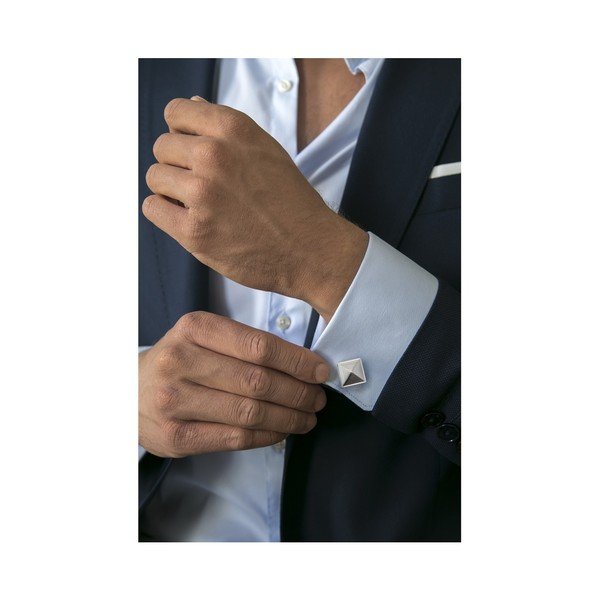 Manžetové knoflíčky z nerezové oceli Monomen Ottelo-image-1