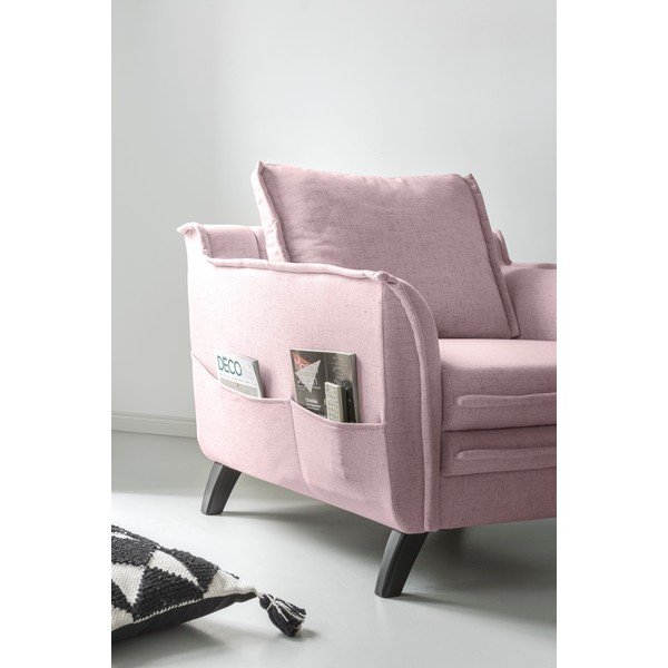 Růžové křeslo Miuform Charming Charlie-image-3