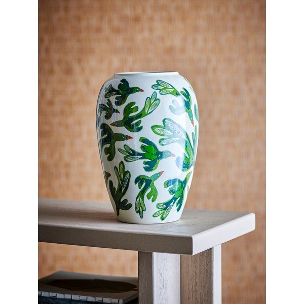 Váza z kameniny (výška 33 cm) Birdliva – Bloomingville-image-2