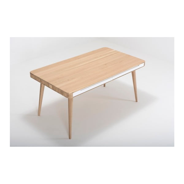 Jídelní stůl z dubového dřeva Gazzda Ena Two, 160 x 90 cm-image-4