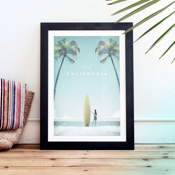 Plakát Travelposter California, 30 x 40 cm-image-1