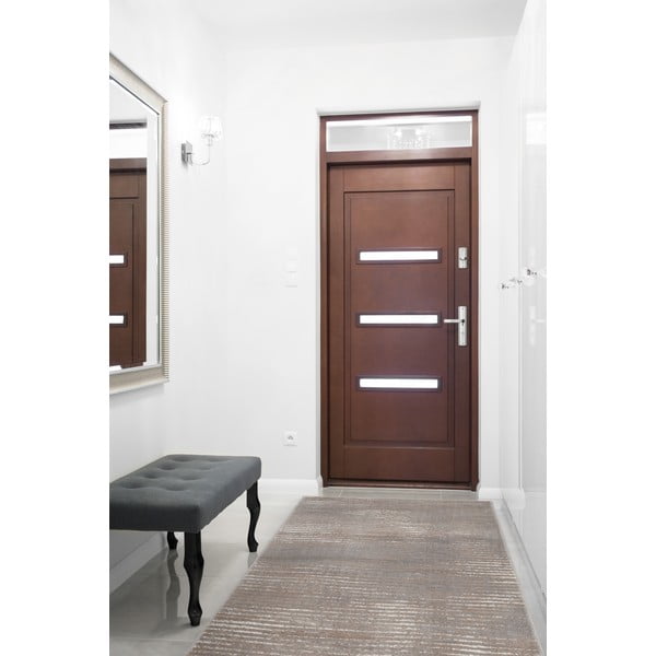 Běhoun šedobéžový 80x250 cm Soft Gik P – FD-image-1