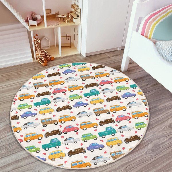 Dětský koberec ø 120 cm Comfort – Mila Home-image-2