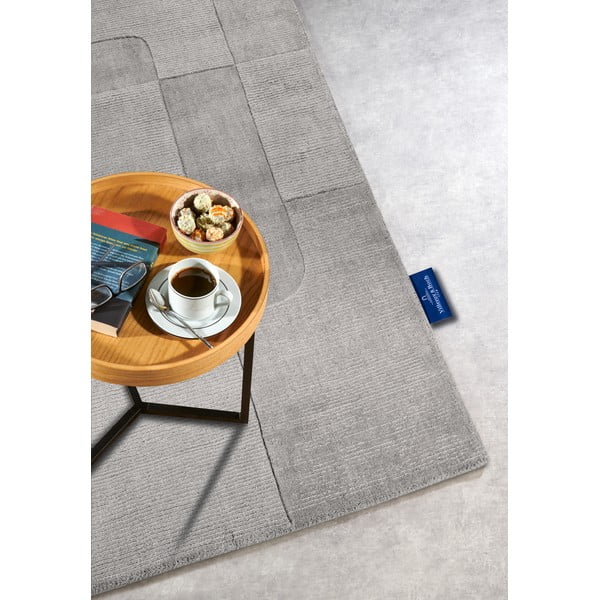 Šedý ručně tkaný vlněný koberec 80x150 cm Charlotte – Villeroy&Boch-image-2