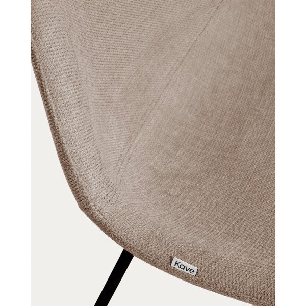 Taupe jídelní židle Zahara – Kave Home-image-2