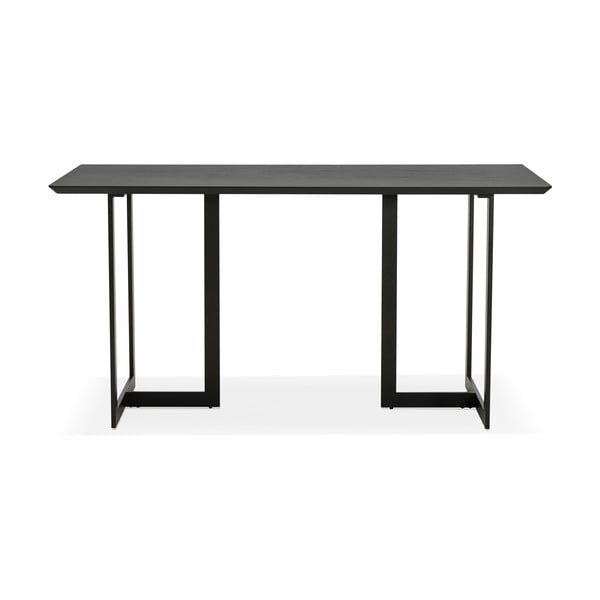 Černý pracovní stůl Kokoon Dorr, 150 x 70 cm