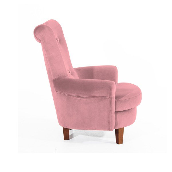 Růžové křeslo Max Winzer Tilly-image-1