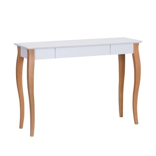 Bílý psací stůl Ragaba Lillo, délka 105 cm