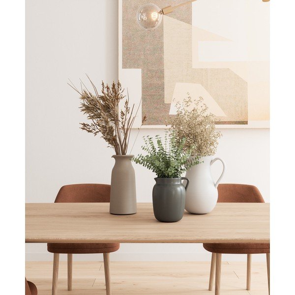 Béžová keramická ručně vyrobená váza (výška 30 cm) Bia – Artevasi-image-1