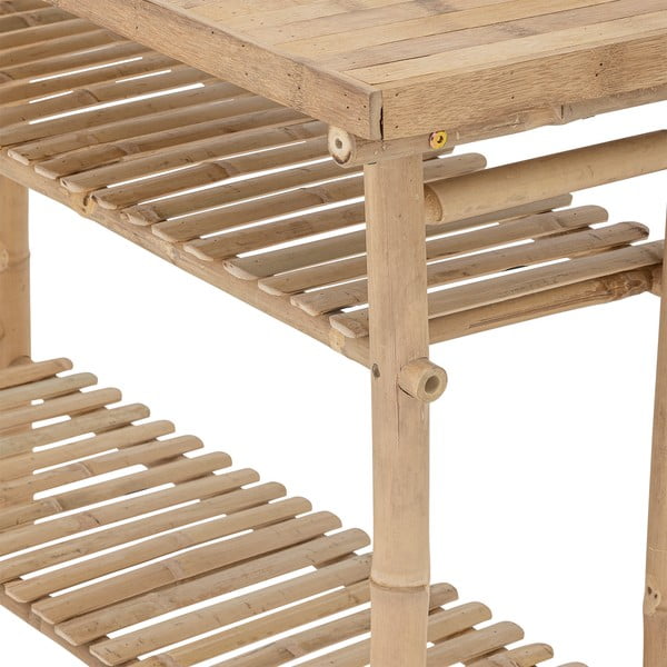 Bambusový odkládací stolek 40x100 cm Sole – Bloomingville-image-4