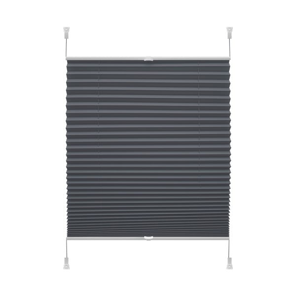 Antracitová roleta 97x150 cm Plisé Verona – Gardinia