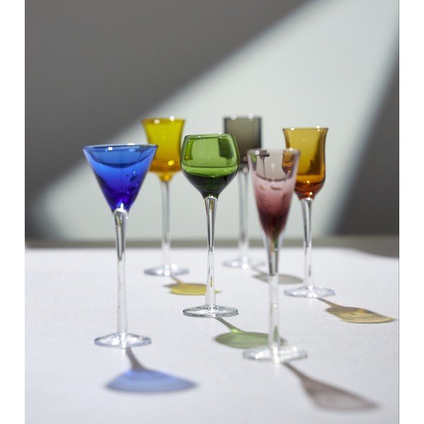 Skleničky v sadě 6 ks na panáky 50 ml – Lyngby Glas-image-1