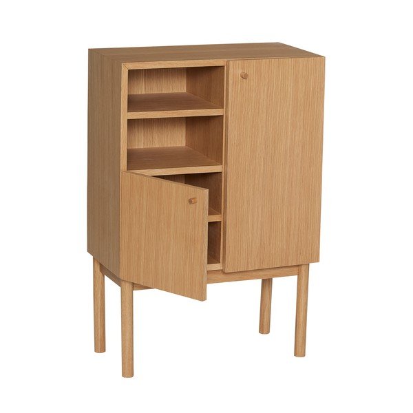 Skříňka v dekoru dubu v přírodní barvě 60x90x34 cm Nobby – Hübsch-image-4
