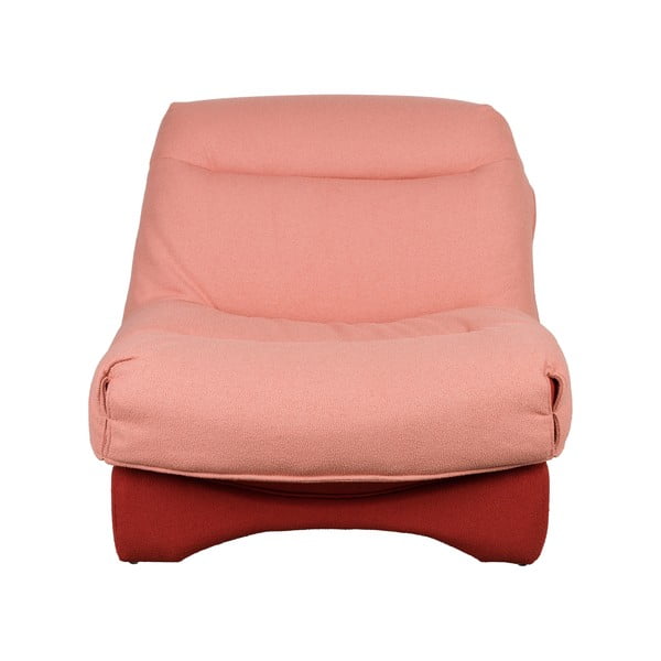 Červené/růžové křeslo Twister – White Label-image-2