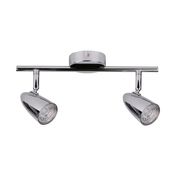 LED stropní svítidlo ve stříbrné barvě s kovovým stínidlem 30x8 cm Liberty – Candellux Lighting