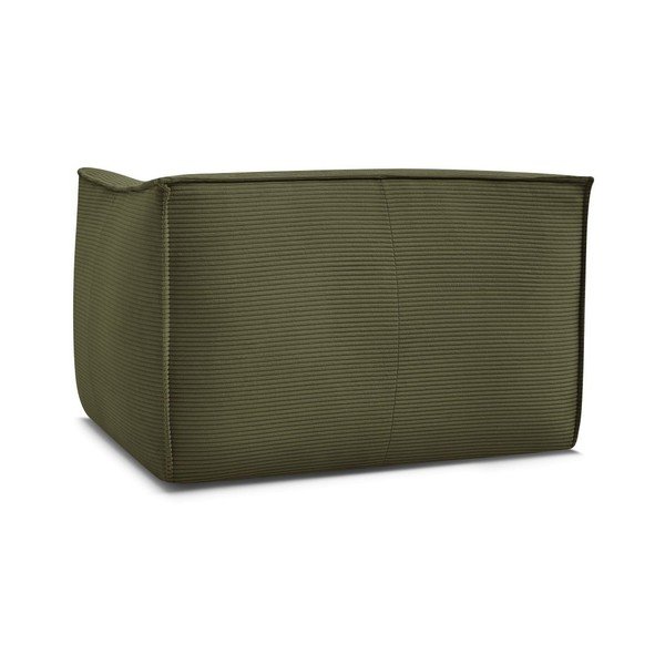 Zelené manšestrové křeslo Giorgia – Bobochic Paris-image-3