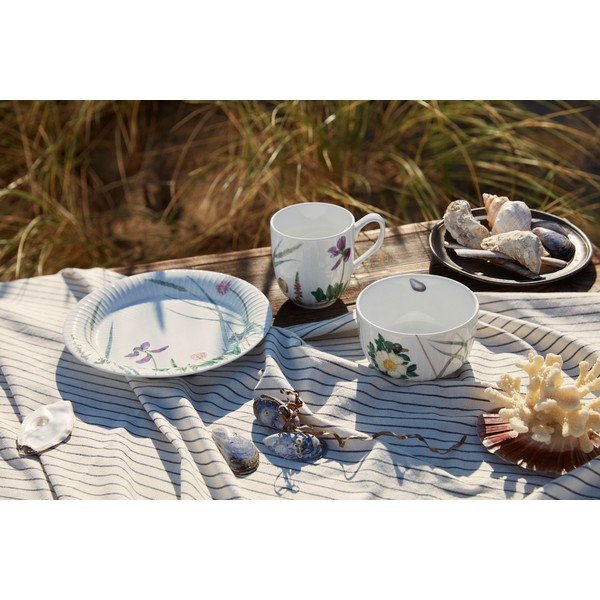 Bílý dezertní  porcelánový talíř ø 22 cm Hammershøi Summer – Kähler Design-image-2