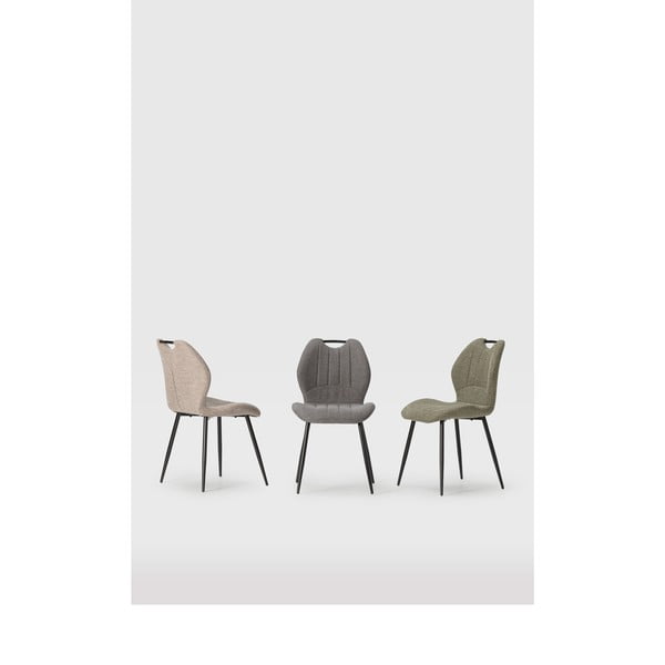 Zelené jídelní židle v sadě 4 ks Muli – Marckeric-image-1