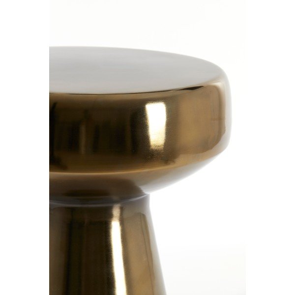 Kovový kulatý odkládací stolek ø 38 cm Dakwa – Light & Living-image-1