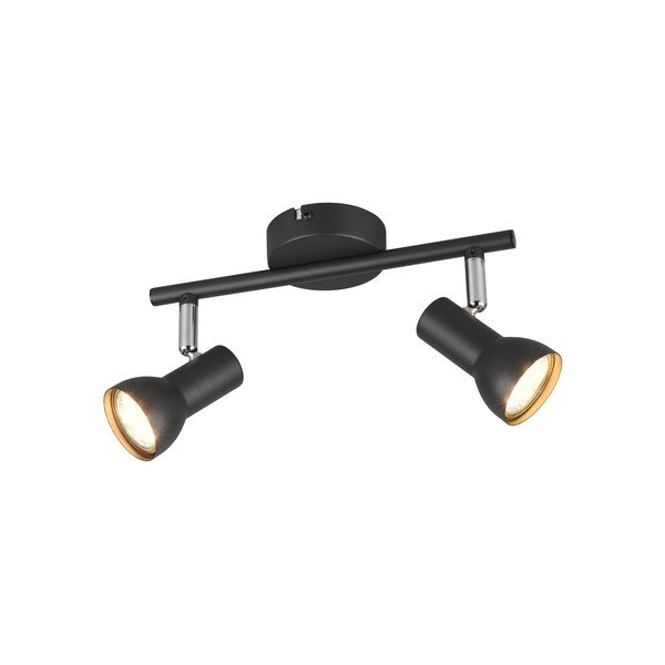 Černé bodové svítidlo ø 8 cm Cantar – Reality-image-3