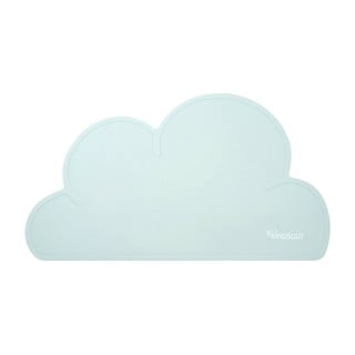 Modré silikonové prostírání Kindsgut Cloud, 49 x 27 cm