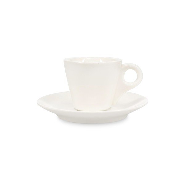 Bílý porcelánový podšálek ø 12,5 cm Barista – BonBistro-image-2
