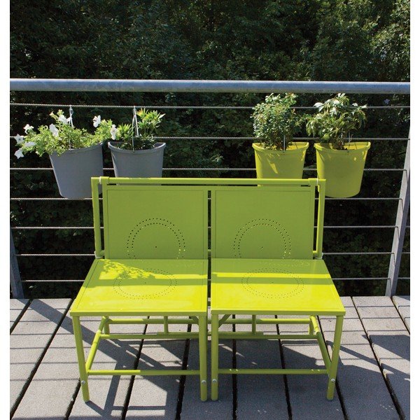 Zelená skládací sestava na balkón Esschert Design Magic-image-2