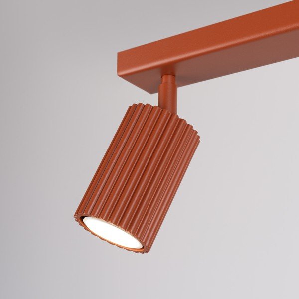 Bodové svítidlo v cihlové barvě 6,5x30 cm Gleam – Sollux-image-1