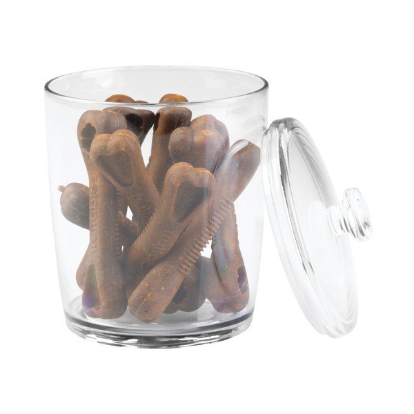 Transparentní úložná dóza iDesign Canister, ⌀ 11,4 cm-image-2