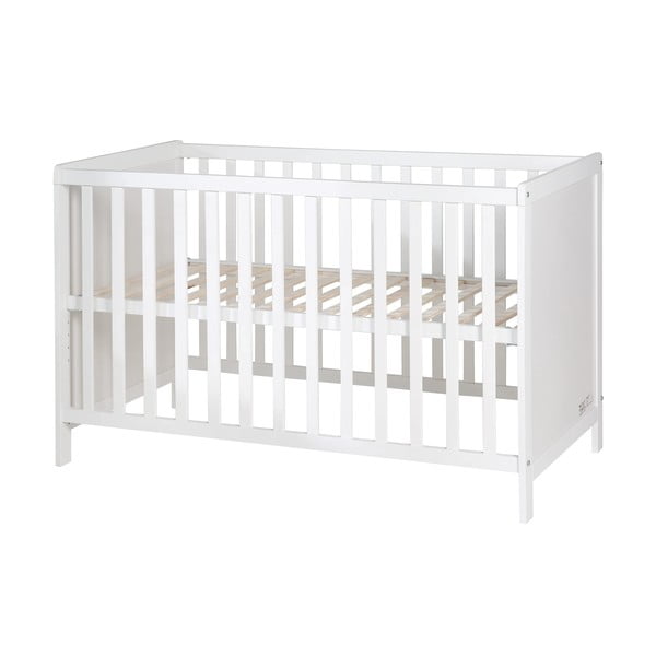 Bílá postýlka 60x120 cm – Roba-image-2