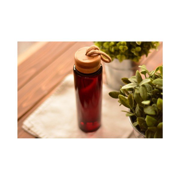 Skleněná lahev s bambusovým uzávěrem Bambum Diem, 500 ml-image-1